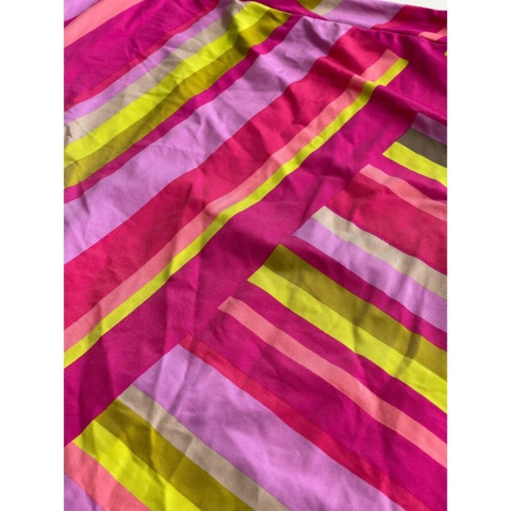 Trina Turk Waltz One‎ Shoulder Swim Cover Up Tunic Women's Size XS